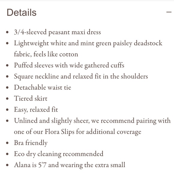 Christy Dawn Bianca Dress - Picture 15 of 16